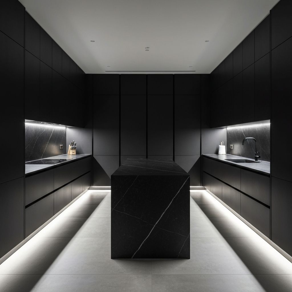 Premium vinyl wrapped kitchen